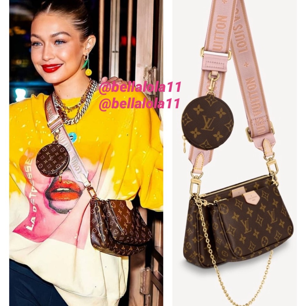 Authentic Louis Vuitton pink Pochette - Picture 1 of 17